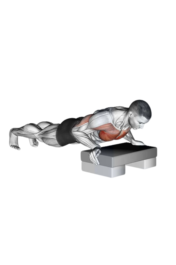 Incline push up